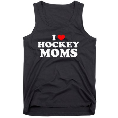 I Love Hockey Moms Funny Christmas Tank Top