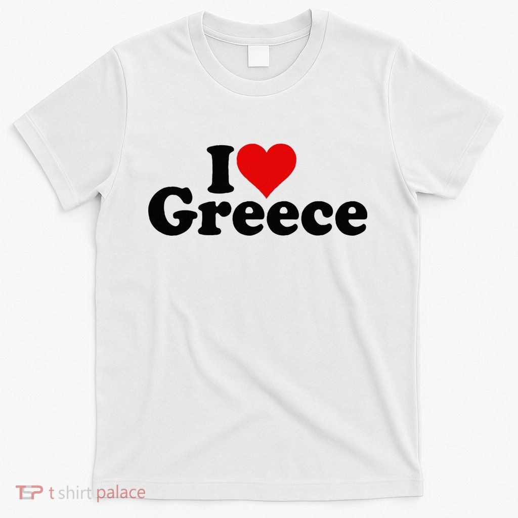 I LOVE HEART GREECE T-Shirt