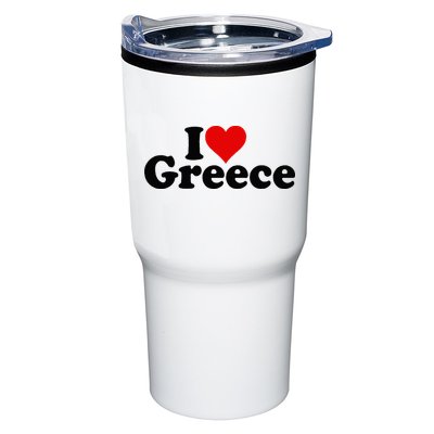 I LOVE HEART GREECE Tumbler