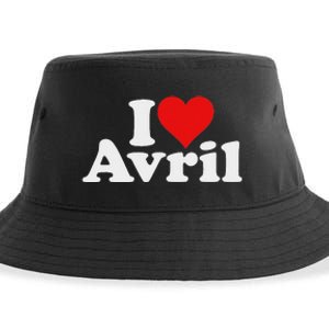 I Love Heart Avril Sustainable Bucket Hat