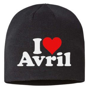 I Love Heart Avril Sustainable Beanie