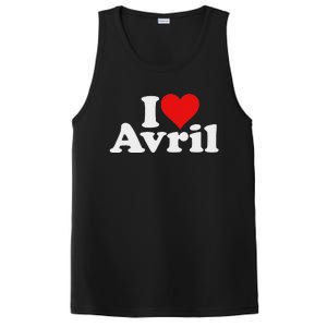 I Love Heart Avril PosiCharge Competitor Tank