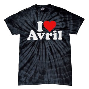 I Love Heart Avril Tie-Dye T-Shirt