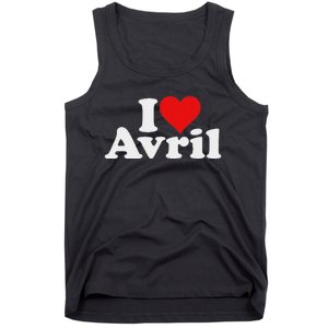 I Love Heart Avril Tank Top