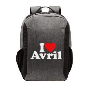 I Love Heart Avril Vector Backpack