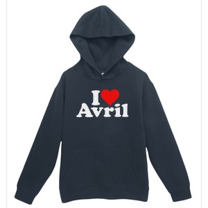 I Love Heart Avril Urban Pullover Hoodie