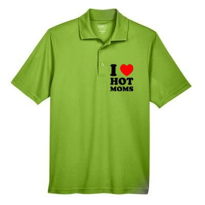 I Love Hot Moms Men's Origin Performance Pique Polo