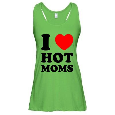 I Love Hot Moms Ladies Essential Flowy Tank