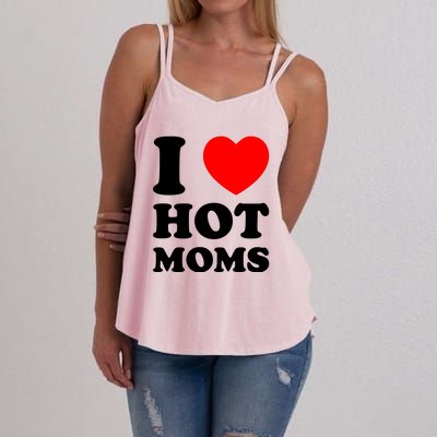 I Love Hot Moms Women's Strappy Tank