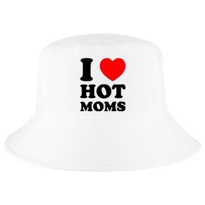 I Love Hot Moms Cool Comfort Performance Bucket Hat