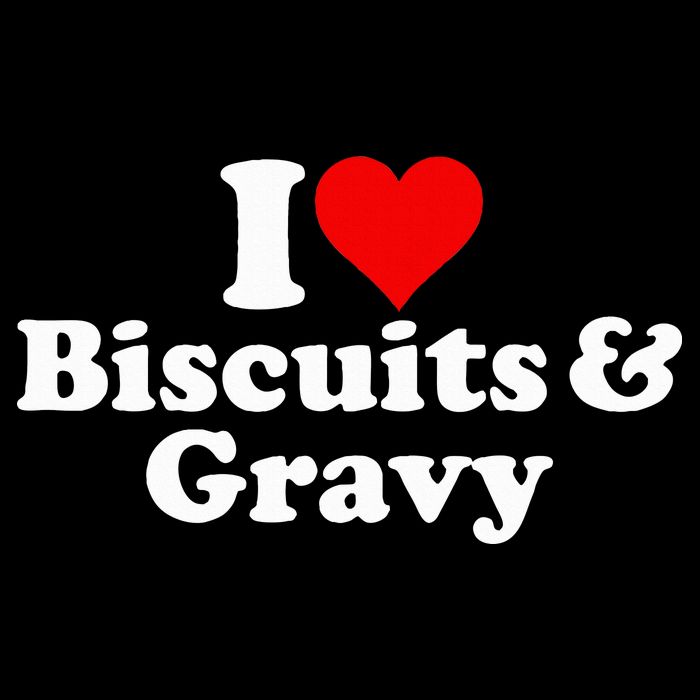 I Love Heart Biscuits And Gravy Tank Top