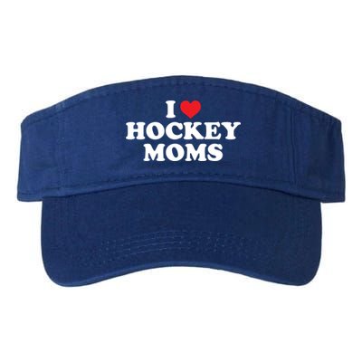 I Love Hockey Moms Funny Design Gift Visor