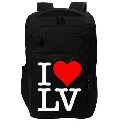 I Love Heart Las Vegas Nevada Lv Impact Tech Backpack