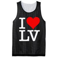 I Love Heart Las Vegas Nevada Lv Mesh Reversible Basketball Jersey Tank