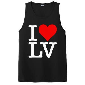 I Love Heart Las Vegas Nevada Lv PosiCharge Competitor Tank