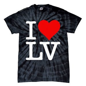 I Love Heart Las Vegas Nevada Lv Tie-Dye T-Shirt