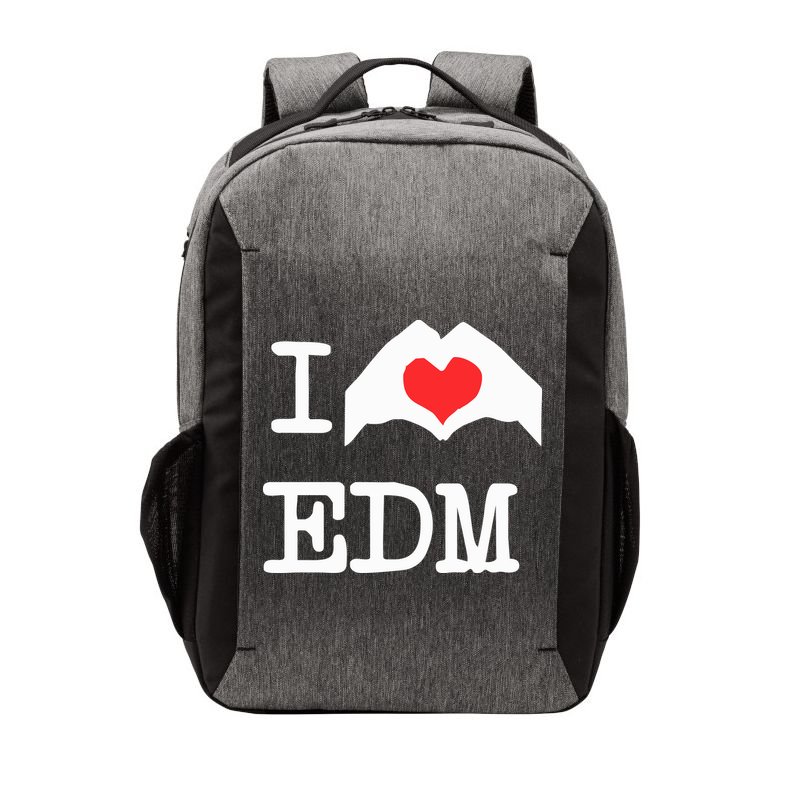 I Love Heart Edm Vector Backpack