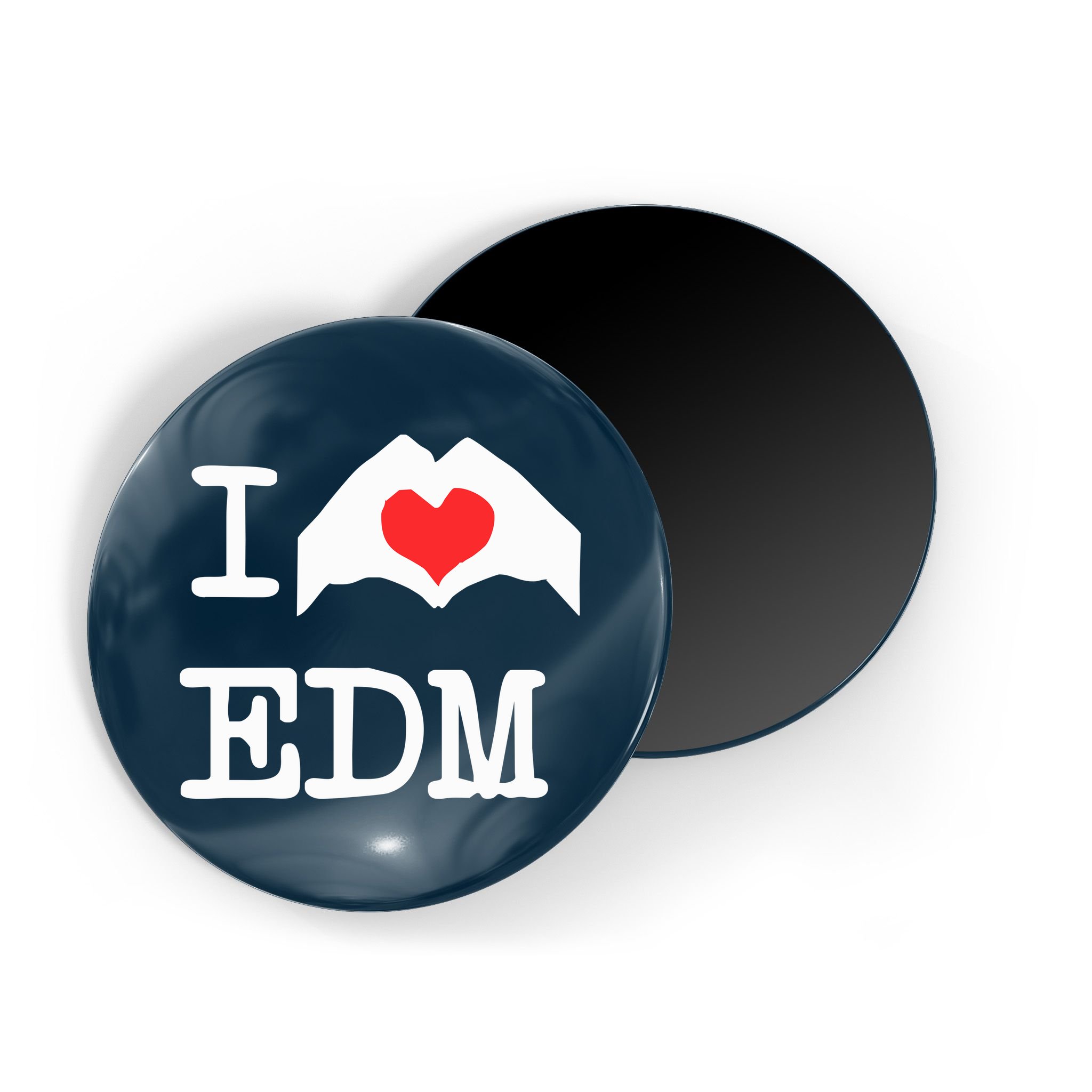 I Love Heart Edm Magnet