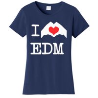 I Love Heart Edm Women's T-Shirt