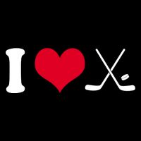 I Love Hockey, Sticks And Puck Impact Tech Backpack