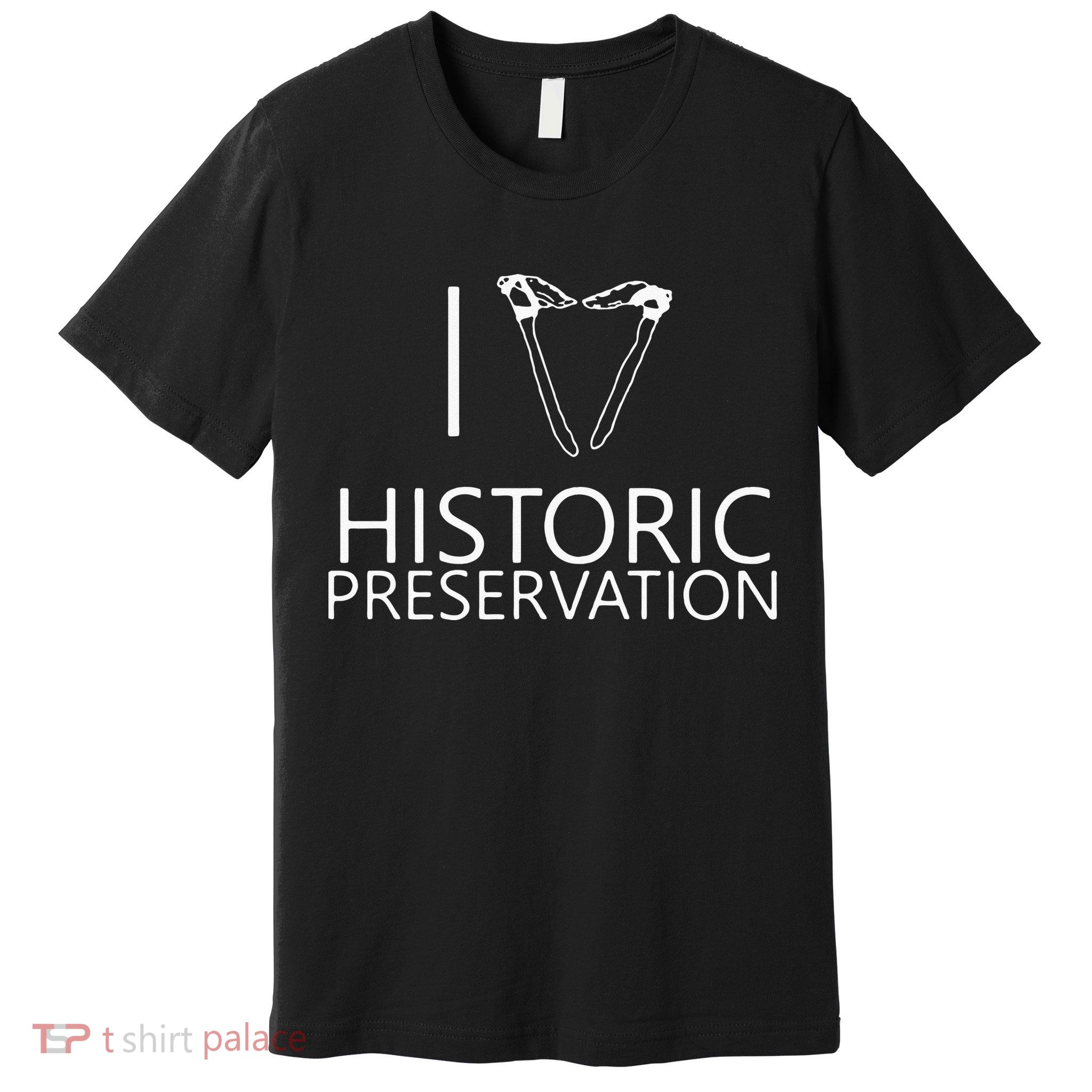 I Love Historic Preservation Premium T-Shirt