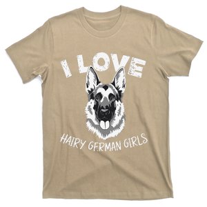 I Love Hairy German (3) T-Shirt