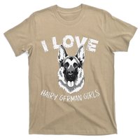 I Love Hairy German (3) T-Shirt