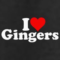 I LOVE HEART GINGERS REDHEADS RED HAIR Hat