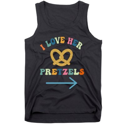 I Love Her Pretzels Matching Couple Oktoberfest Boyfriend Tank Top