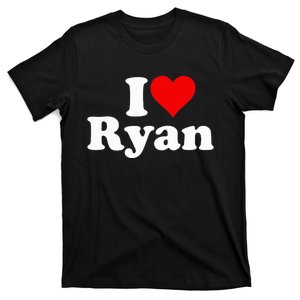 I Love Heart Ryan T-Shirt