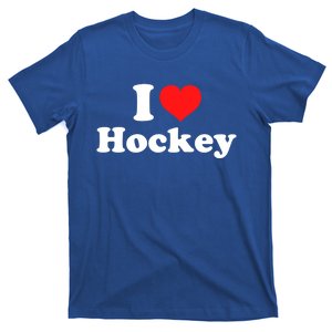 I Love Hockey Gift T-Shirt