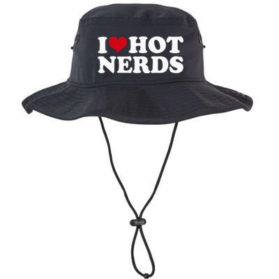 I Love Hot Nerds Nerd Bucket Hat