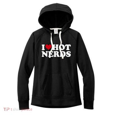 I Love Hot Nerds Nerd Women's Fleece Hoodie