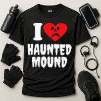 I Love Haunted Mound Cooling Performance Crew T-Shirt