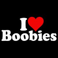 I LOVE HEART BOOBIES Impact Tech Backpack
