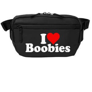 I LOVE HEART BOOBIES Crossbody Pack