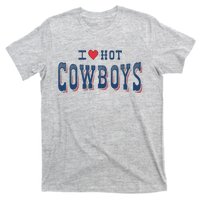 I Love Hot Cowboys Funny Western Rodeo T-Shirt