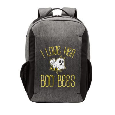 I Love Her Boo Bees Couples Halloween Vector Backpack
