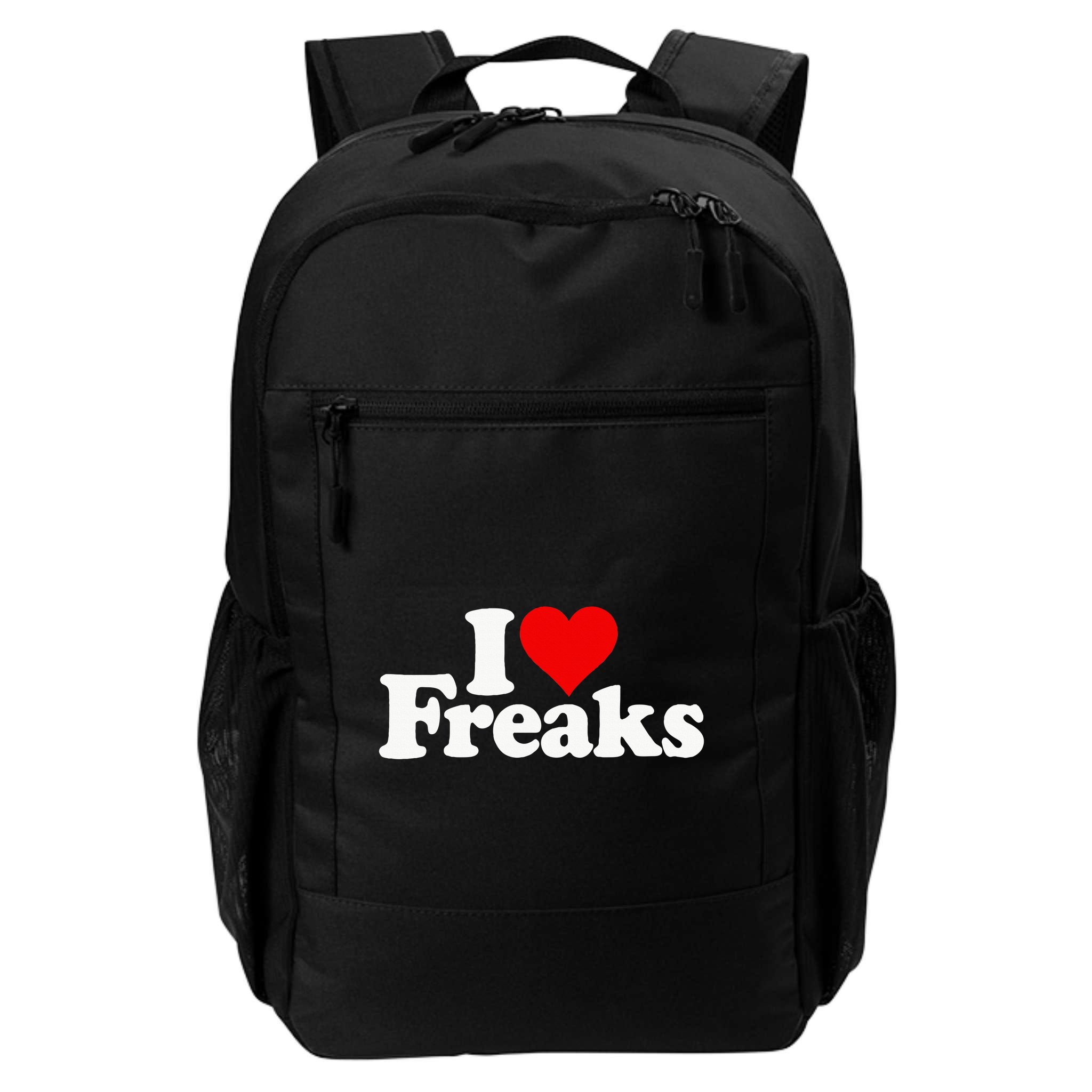 I Love Heart Freaks Backpack
