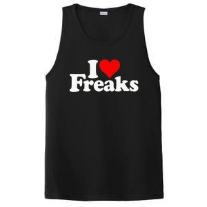 I Love Heart Freaks PosiCharge Competitor Tank