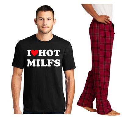 I Love Hot Milfs Pajama Set