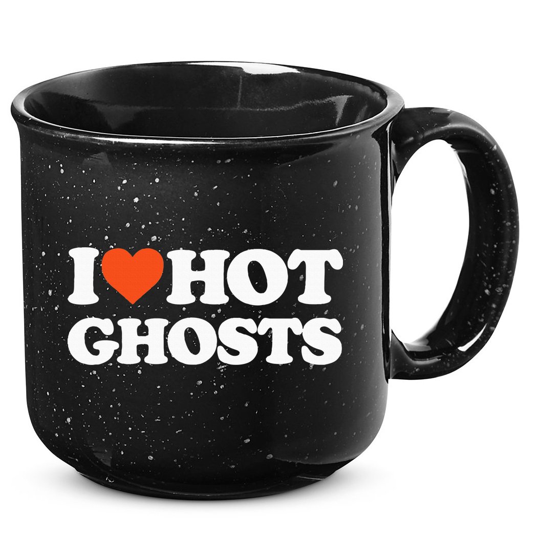 I Love Hot Ghosts I Heart Hot Ghosts Sexy Ghost 15oz Campfire Ceramic Mug