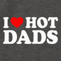 I Love Hot Dads Vector Backpack