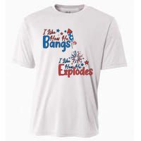 I Like How She Explodes I Like How He Bangs Cooling Performance Crew T-Shirt