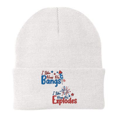 I Like How She Explodes I Like How He Bangs Knit Cap Winter Beanie