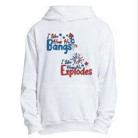 I Like How She Explodes I Like How He Bangs Urban Pullover Hoodie