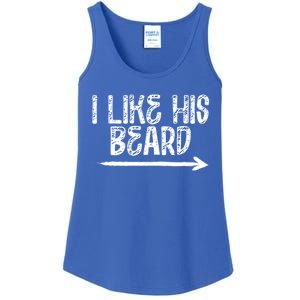 I Like His Beard Meaningful Gift Ladies Essential Tank