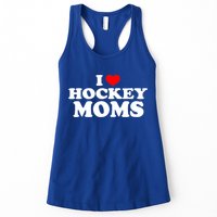 I Love Hockey Moms Funny Design Gift Womens Tank Top