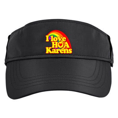 I Love Hoa Karens Adult Drive Performance Visor
