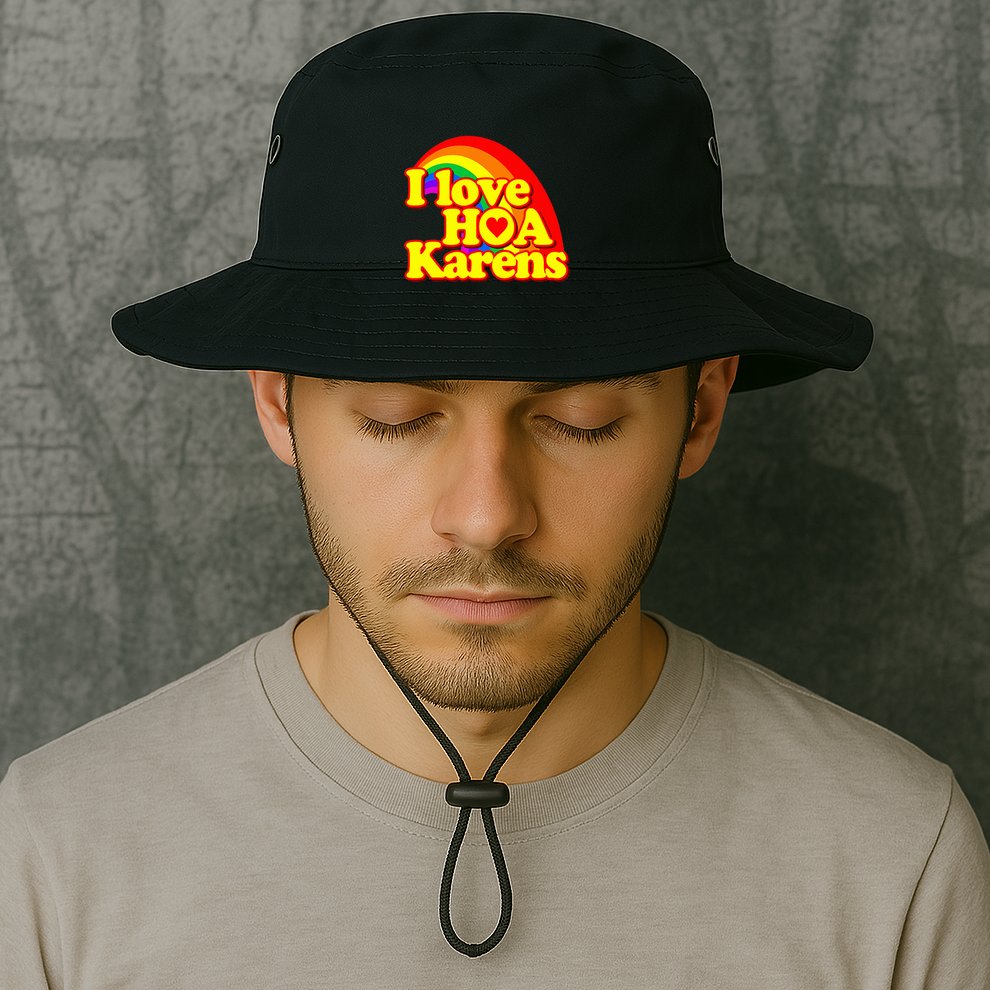 I Love Hoa Karens Bucket Hat